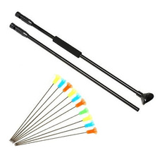 Leopard M50 Black Version Blow Gun with Junction Tube and 10pcs arrows blow darts for Outdoor Sports Activities