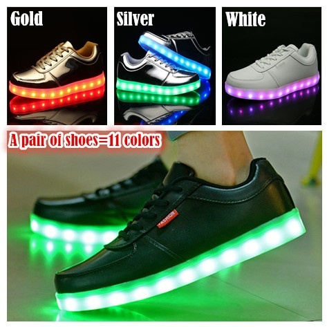 Led shoes hot sale for men