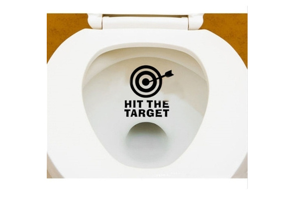 Toilet Target Decal 