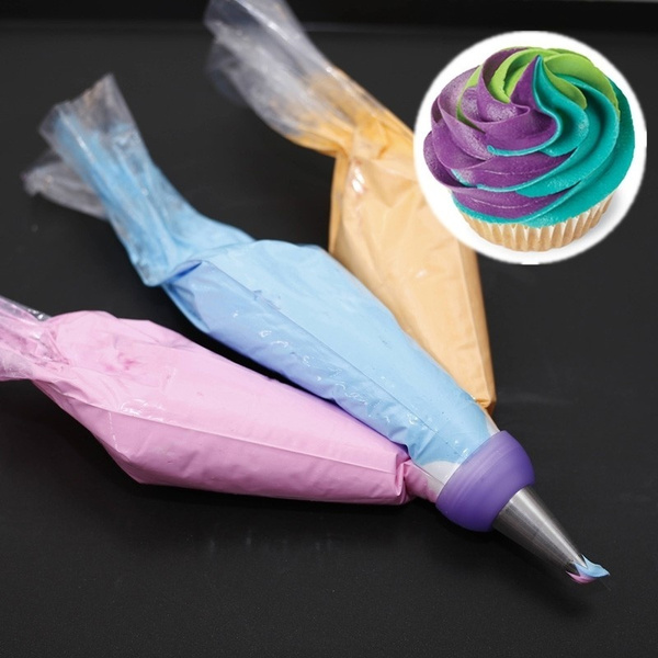 3 Color Cake Decorating Tools Icing Piping Cream Pastry Bag Nozzle Converter YU 3 Color Cake Decorating Tools Icing Piping Cream Pastry Bag Nozzle Converter YU