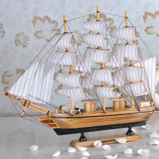 sailingboat, Fashion, sailing, wooddecorationsailingboatmodel
