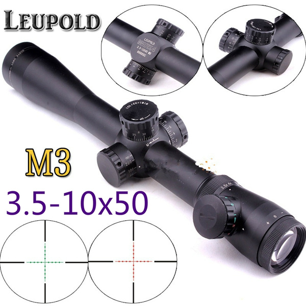 Leupold Mark 4 M3 3 .5-10x50 mm AO illuminated Mildot side wheel
