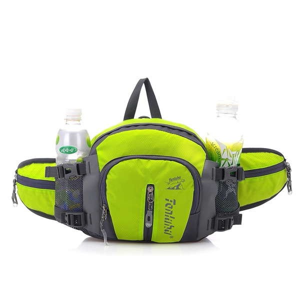 Waterproof Sports Waist Bag Belt Fanny Pack Water Bottle Bag for Running Hiking 