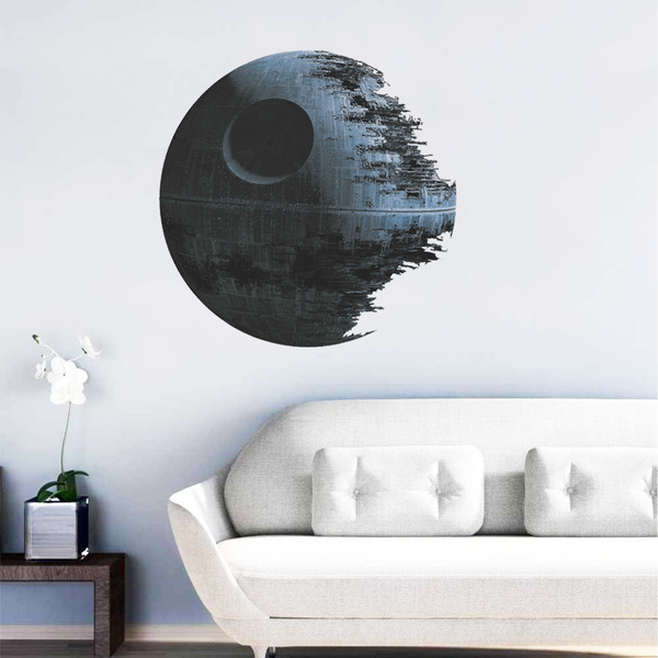 New Star Wars Creative Wallpaper Removable Waterproof 3d Wall Sticker Home Decoration Wish - Star Wars Wallpaper Home Decor