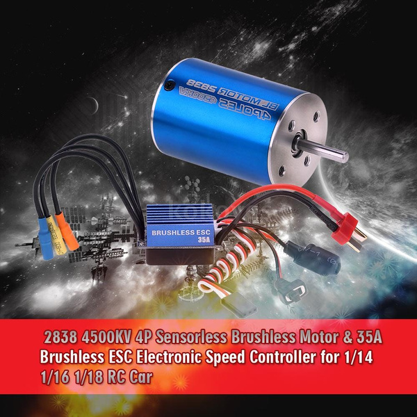 brushless motor 4500kv 2838