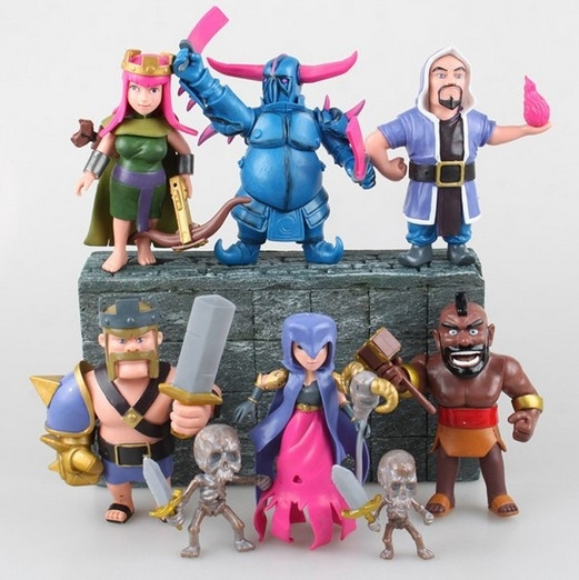 Clash of best sale clans figures