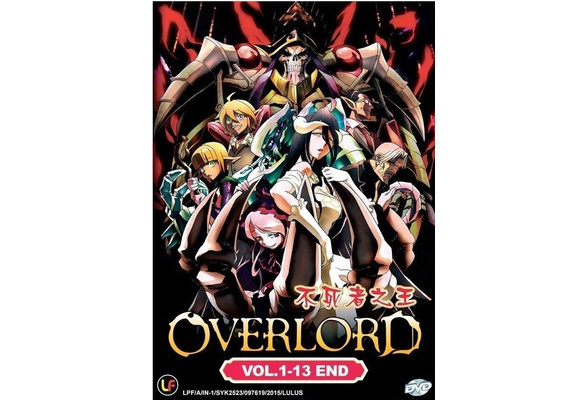 DVD Anime OVERLORD Season 1+2+3+4 Complete Series (1-52 + 2 Movies )  English Dub