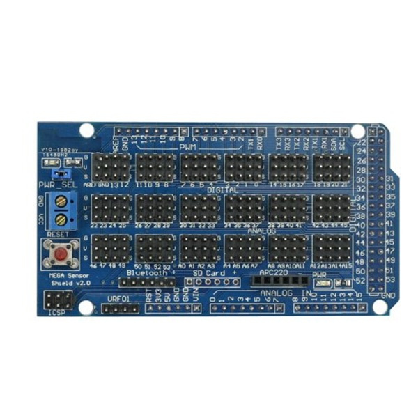 JieSheng MEGA Sensor Shield V2 for Arduino UNO MEGA1280 MEGA2560 MEGA2560 R3 