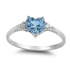 Sterling, Heart, Fashion, Jewelry