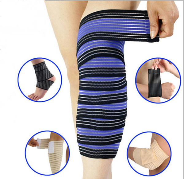 Elastic Velcro Wrist Knee Ankle Elbow Calf Arm Support Wrap Knee Band Brace S847 Wish