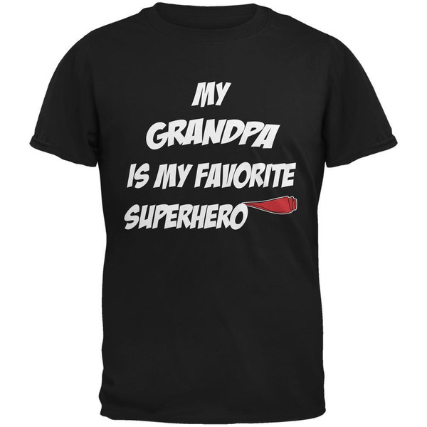 Grandpa superhero sales shirt