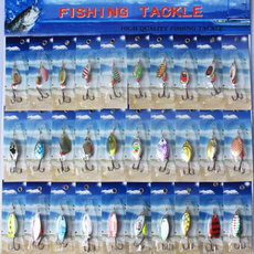 fishinglurespoon, Bass, Colorful, fishingspoonlure