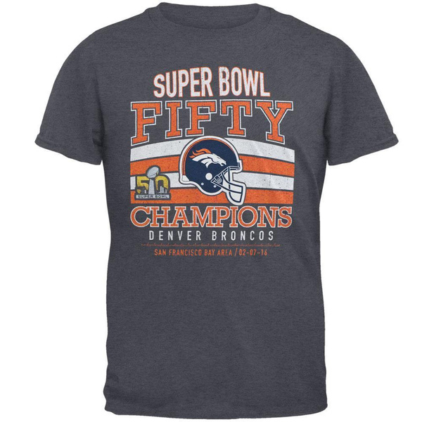 Denver Broncos NFL V Neck Shirt Super Bowl 50 Champions Orange Women's –  Shop Thrift World