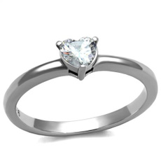 Steel, Heart, Stainless Steel, Jewelry