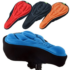 Distinctive Design Silicone Cycling Bicycle Bike Saddle Breathable Gel Cushion Soft Pad Seat Cover  ERO