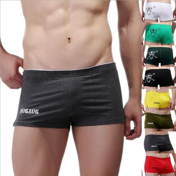 hombre en boxers