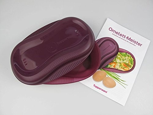Outlook kage ornament TUPPERWARE I58 omelet Champion Omlettwunder Purple omelet omelette Egg  micro with recipe | Wish