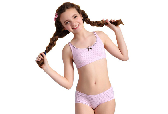 Girls Puberty Bra Set Children's Underwear Training Bras for Teenager  Panites 8-14y - buy Girls Puberty Bra Set Children's Underwear Training  Bras for Teenager Panites 8-14y: prices, reviews