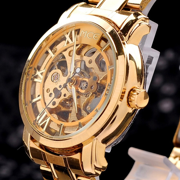 Mce gold outlet watch