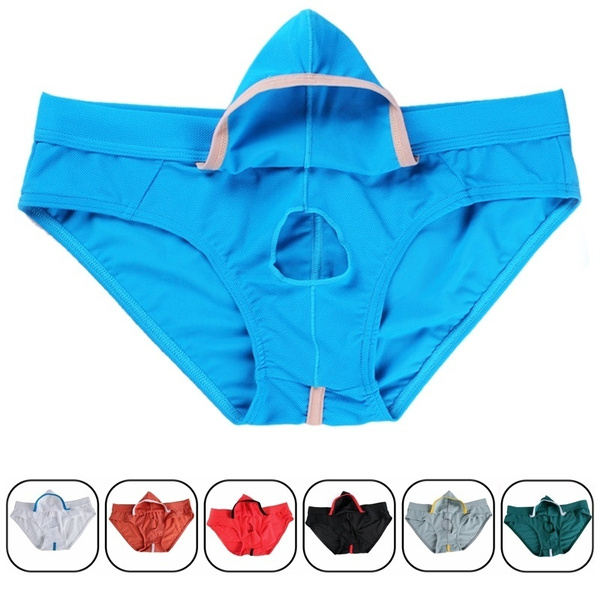 New Hot Sale Solid Men Underwear Men s Underwear Wholesale Net Mesh Breathable Bag Removing Sexy Briefs