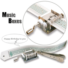 Box, mechanicalmusicboxe, musicpaperstrip, musicboxe