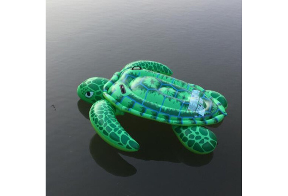 Inflatable turtle pool store toy