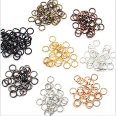 Wholesale Open Jump Rings Connectors DIY Jewelry Findings 4mm 5mm 6mm 7mm 8mm 10mm 12mm