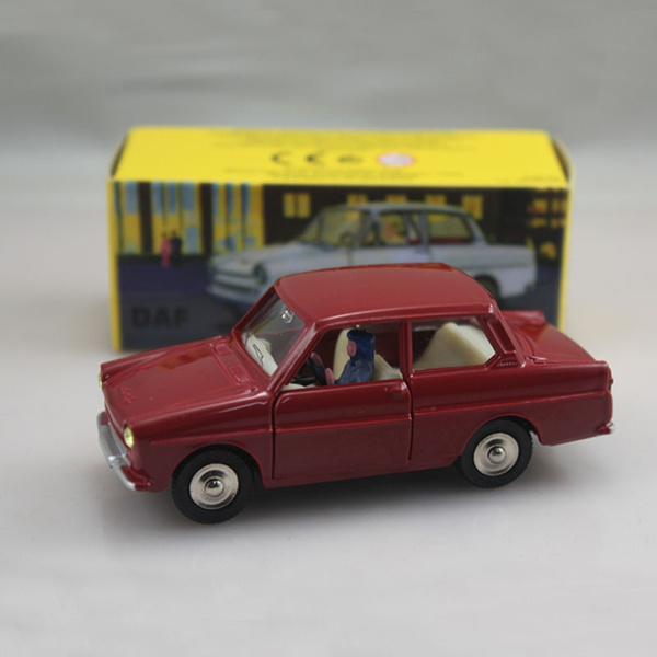 Atlas 1:43 DINKY TOYS 508 DAF Diecast Toy Red Diecast Toys Model