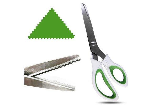 Pinking Shears Craft Scissors for Fabric Cutting Zig Zag Cutter