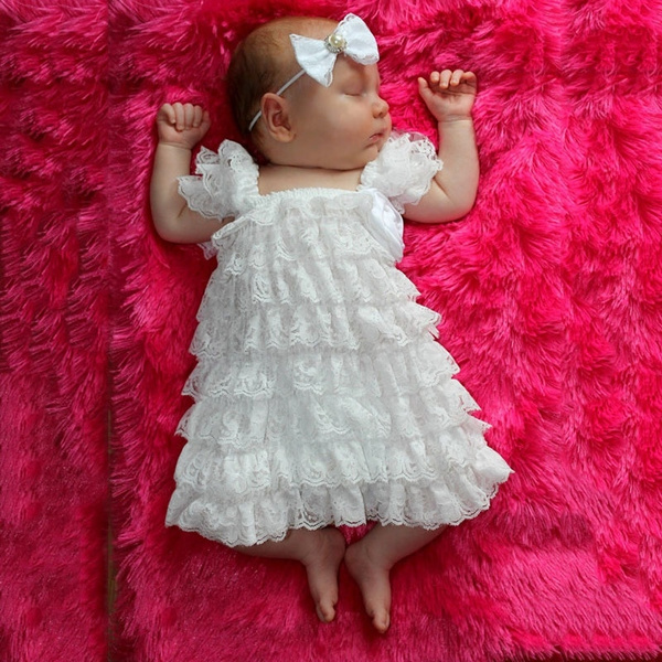 newborn ruffle dress