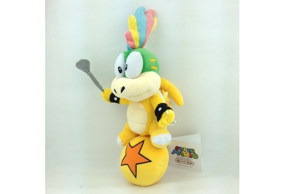 Lemmy Koopa Super Mario Bros Plush Toy Hip Koopalings Stuffed Animal ...