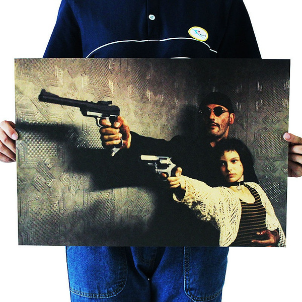 Movie Leon The Professional Stage Photo Paper Poster Wallpaper Home Bar Decor 50 36cm 13 8inch Wish