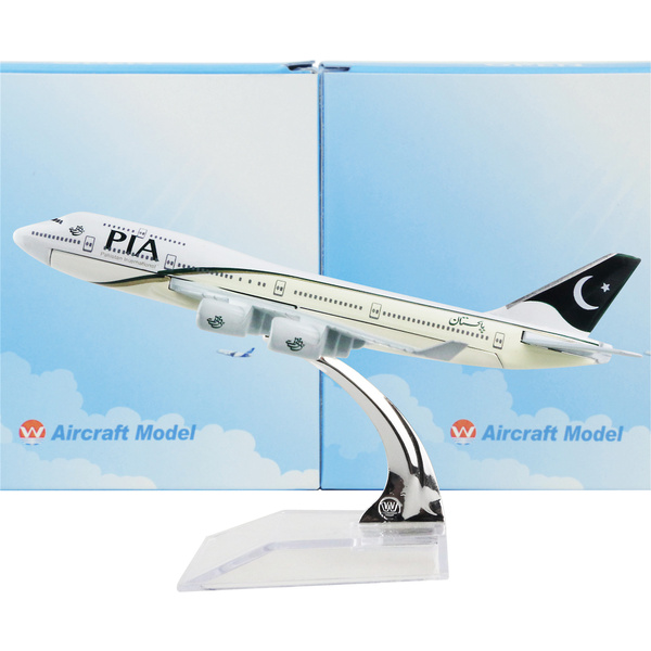 16CM PIA Pakistan BOEING 777 Passenger Airplane Plane Aircraft Diecast Model 