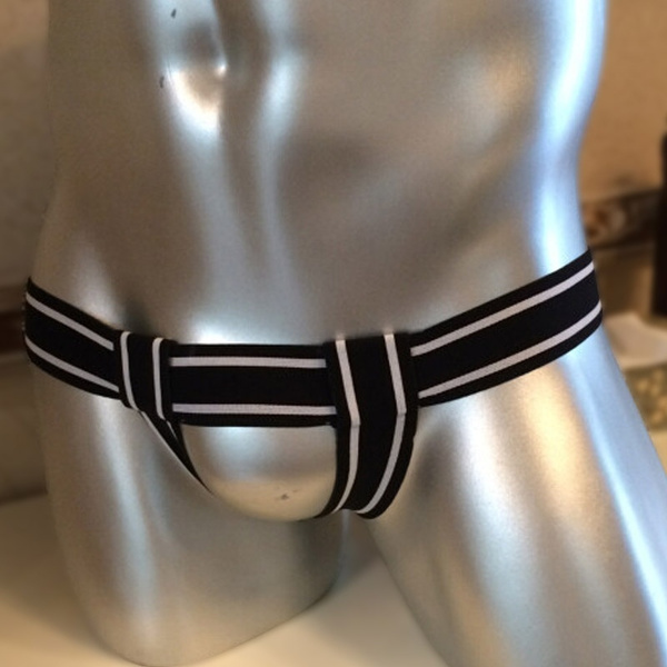 Men Relieve Varicocele Cremaster Underwear Scrotal Support G-String T Pants  Belt Rings Sexy T Underwear