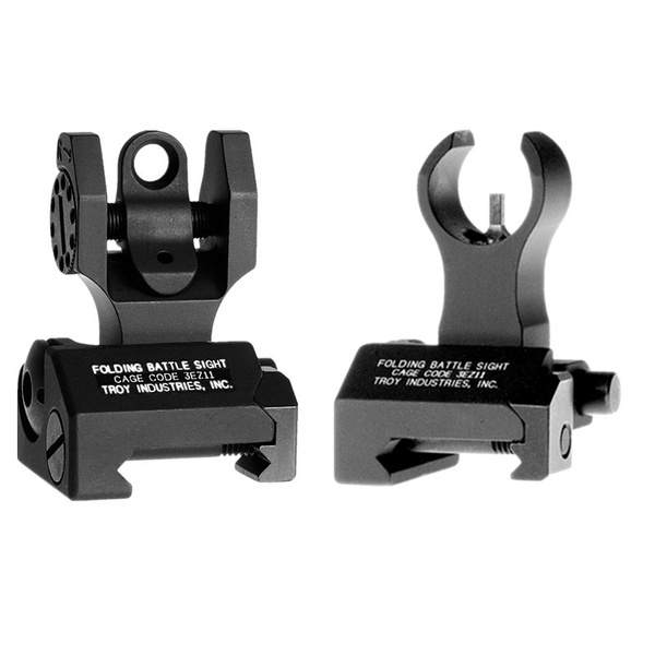 Troy Industries Micro HK Style Front and Rear Folding Battle Sight Wish