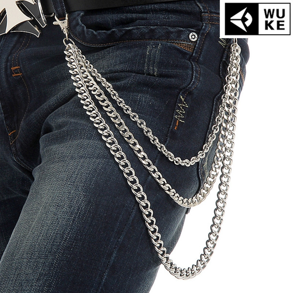 jeans and chains
