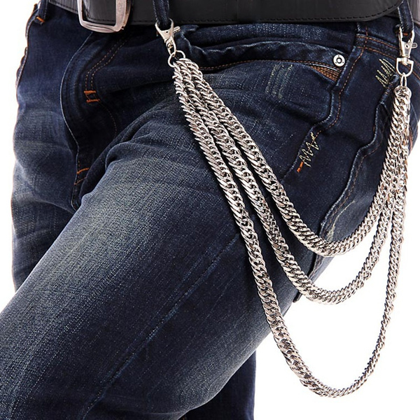 jeans and chains