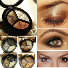 Smoky Cosmetic Set 3 Colors Professional Natural Matte Eyeshadow Makeup Eye Shadow Eye Shadow Glitter