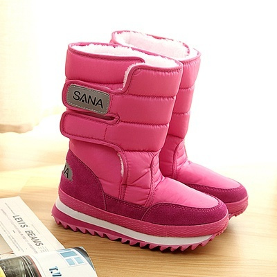 2015 invierno exterior impermeables botas de nieve para mujer se ora de espesor t rmico media pantorrilla c lido zapatos femeninos de algod n