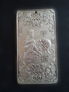 Jewelry, Chinese, tibetanamulet, thangkaart