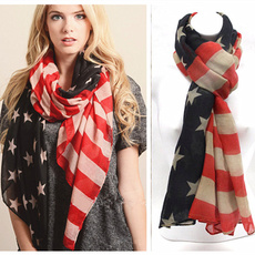 4thofjuly, Scarves, women scarf, nationalflag