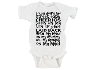 Funny, Baby Clothes, rollingdownthestreet, Baby & Toddler Clothing