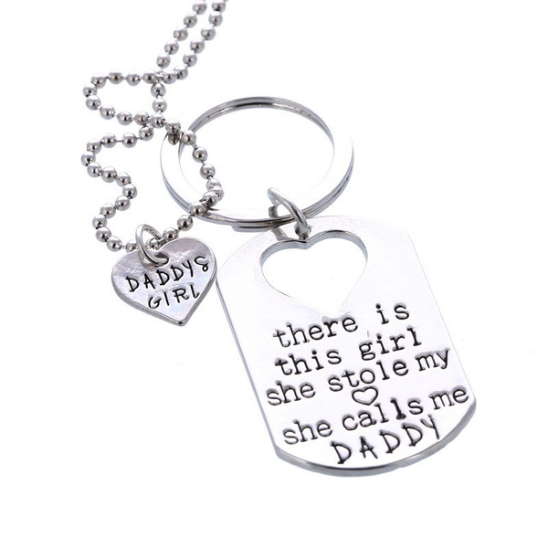 a girl stole my heart keychain
