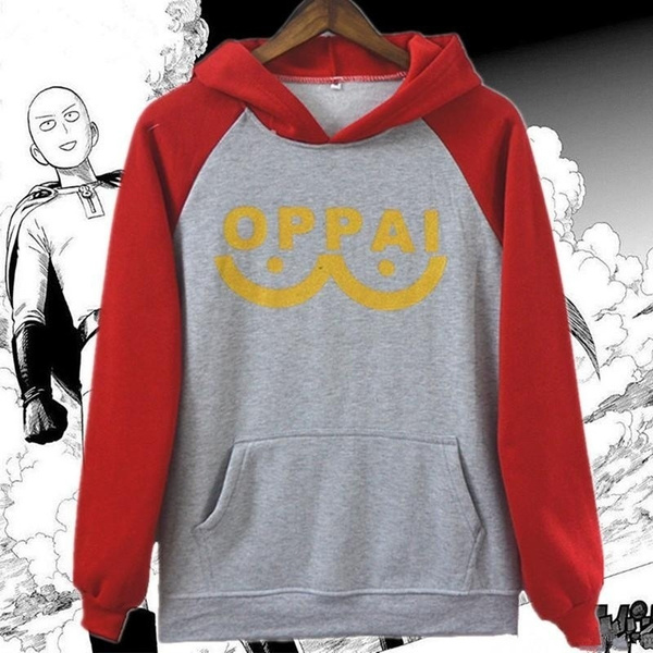 One punch best sale man oppai hoodie