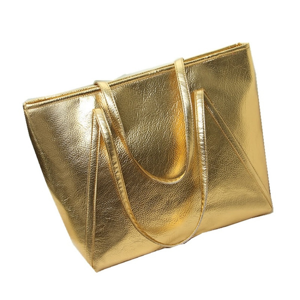 Women's Handbags - Gold