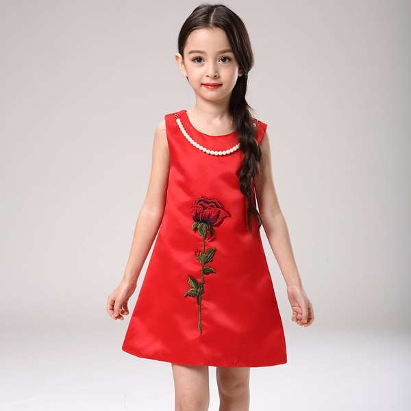 chinese new year girl dress