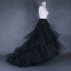 gowns, Plus Size, blacktrainpetticoat, blackbridalpetticoat