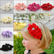 toddlerheadband, laceheadband, Flowers, hairornament