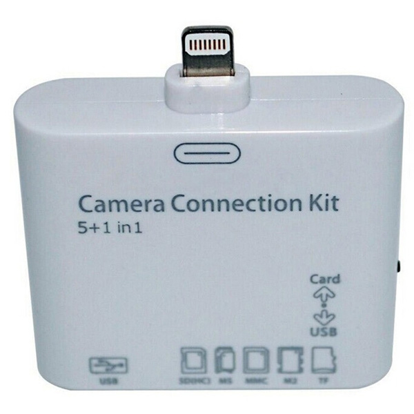 New Lightning Camera Connection Kit 5 In 1 Camera Connection Kit Usb Tf Sd Card Reader For Ipad Mini Ipad 4 Wish