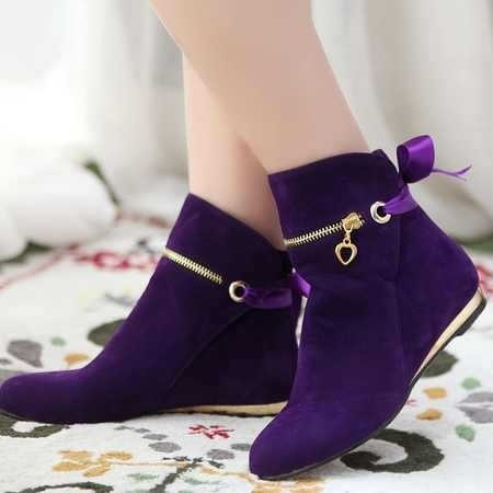 cute ankle boots flat